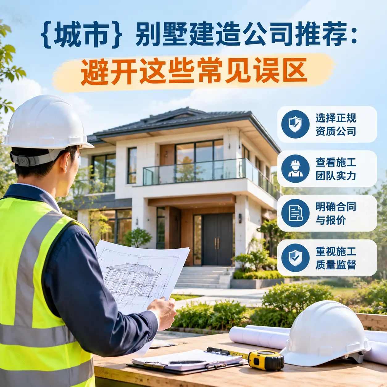 铜仁 别墅建造公司推荐：避开这些常见误区