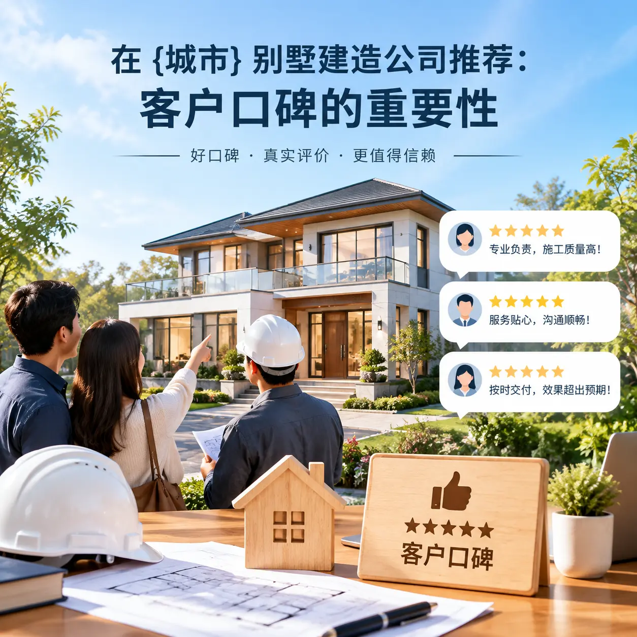 在 铜仁 别墅建造公司推荐:客户口碑的重要性