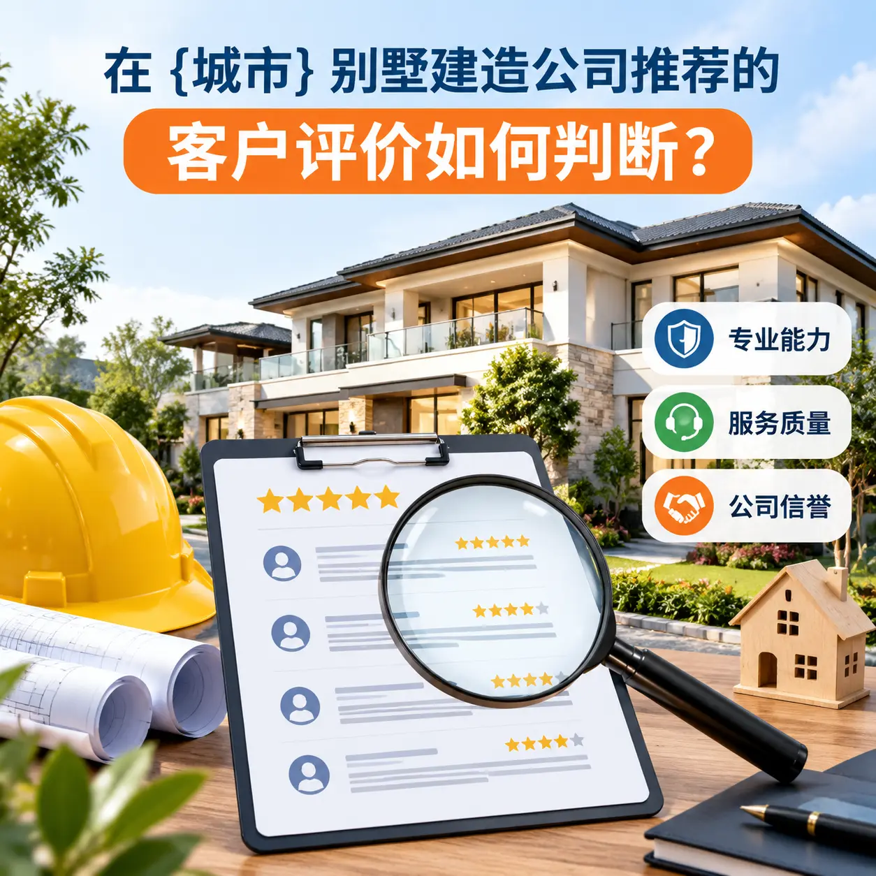 在 铜仁 别墅建造公司推荐的客户评价如何判断?