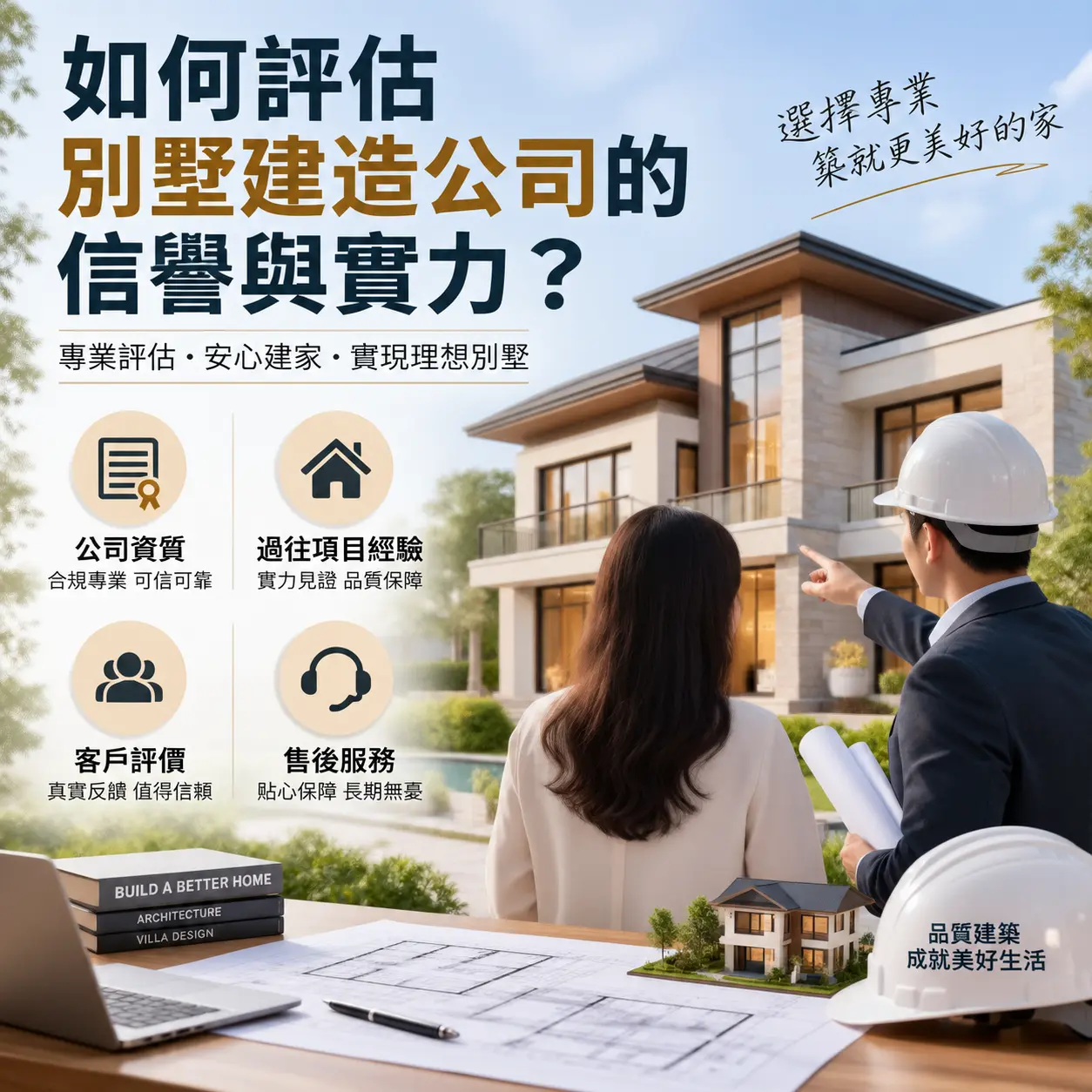 如何评估 铜仁 别墅建造公司的信誉与实力？