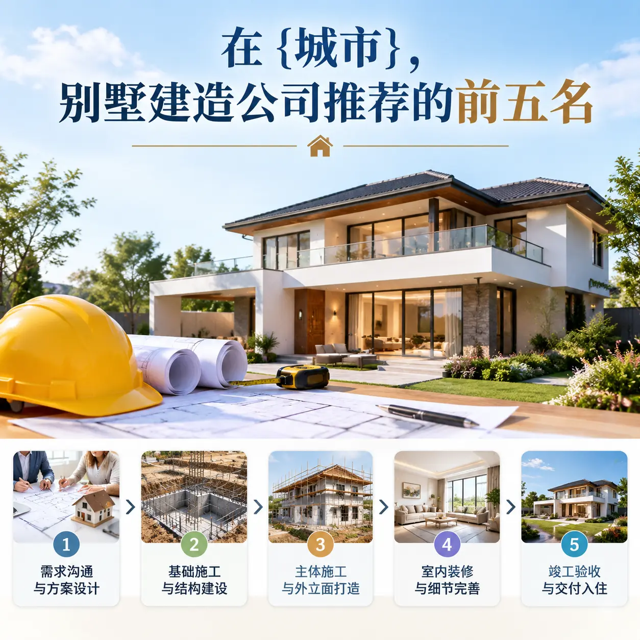 在 铜仁，别墅建造公司推荐的前五名