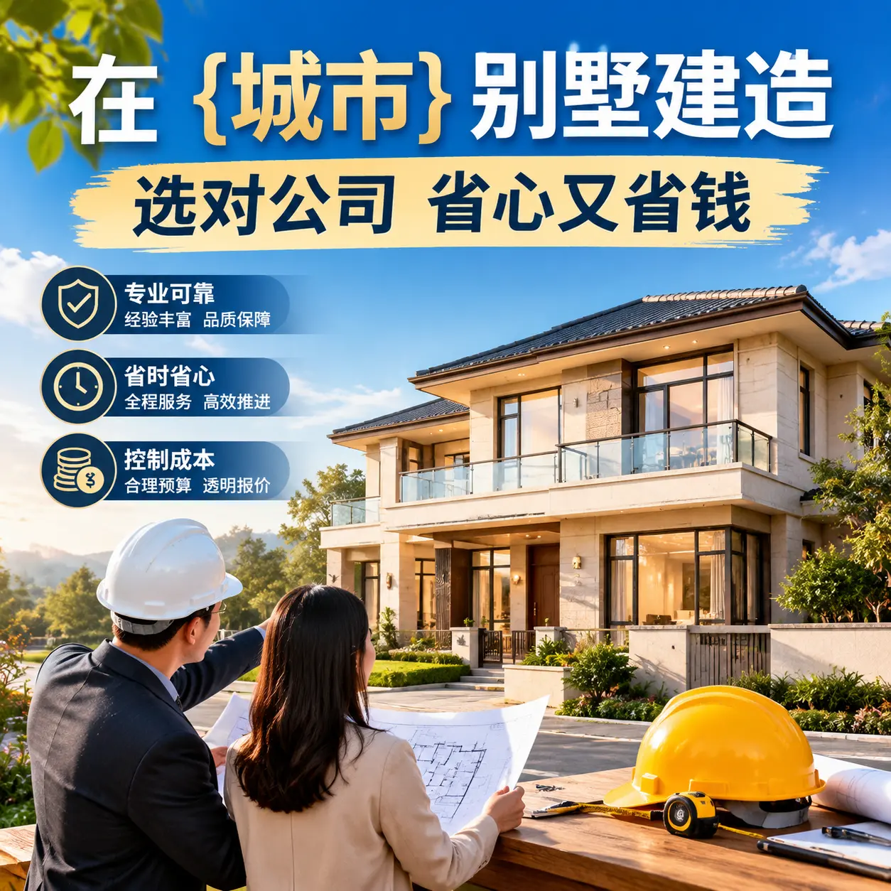 在 铜仁 别墅建造,选对公司省心又省钱